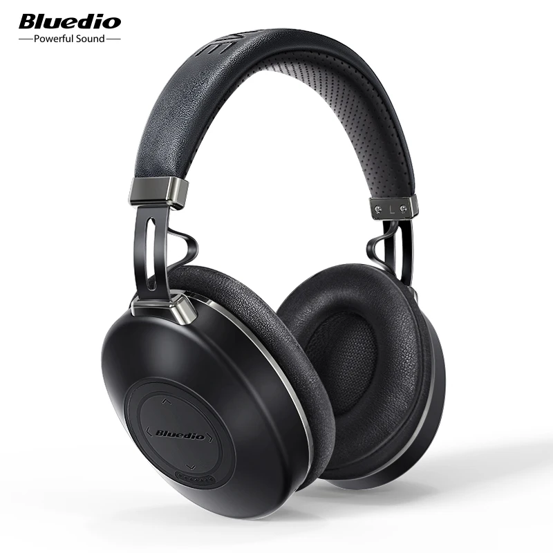 Bluedio H2 Bluetooth 5 0 наушники ANC беспроводная гарнитура HIFI Звук шаг подсчета SD слот для