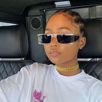 Ladies Transparent Frame Small Rectangle Sunglasses Women Fashion Brand Square Sun Glasses For Female Men Gafas de Sol UV400
Ladies Transparent Frame Small Rectangle Sunglasses Women Fashion Brand Square Sun Glasses For Female Men Gafas de Sol UV400