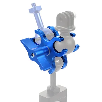 Diving 3-hole Double-buret Clamp Arm Clamp zhi jia Aluminium Alloy Ball Head Bracket Diving Photography Bracket Ball Head Clip
Diving 3-hole Double-buret Clamp Arm Clamp zhi jia Aluminium Alloy Ball Head Bracket Diving Photography Bracket Ball Head Clip