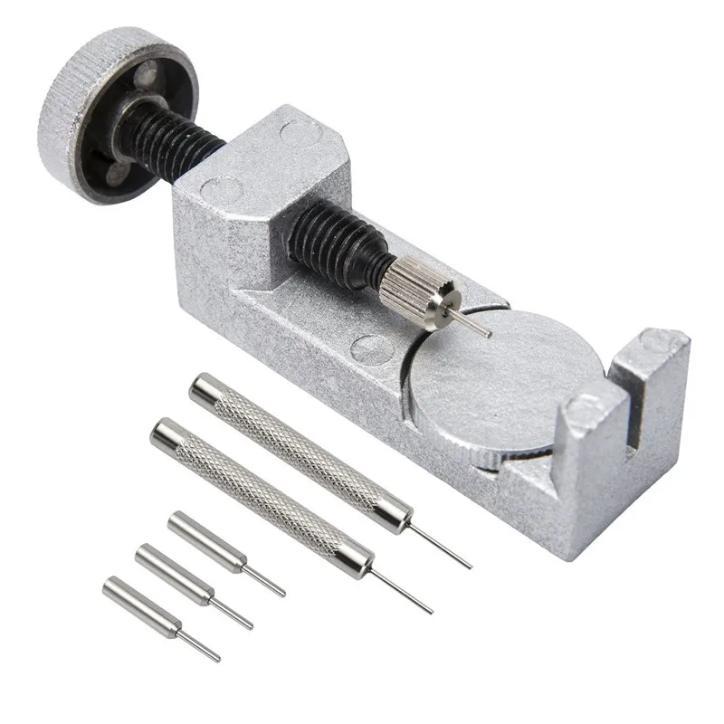 New Watch Band Strap Link Pin Remover Repair Tool Kit for Watchmakers with Pack of 3 Extra Pins
New Watch Band Strap Link Pin Remover Repair Tool Kit for Watchmakers with Pack of 3 Extra Pins