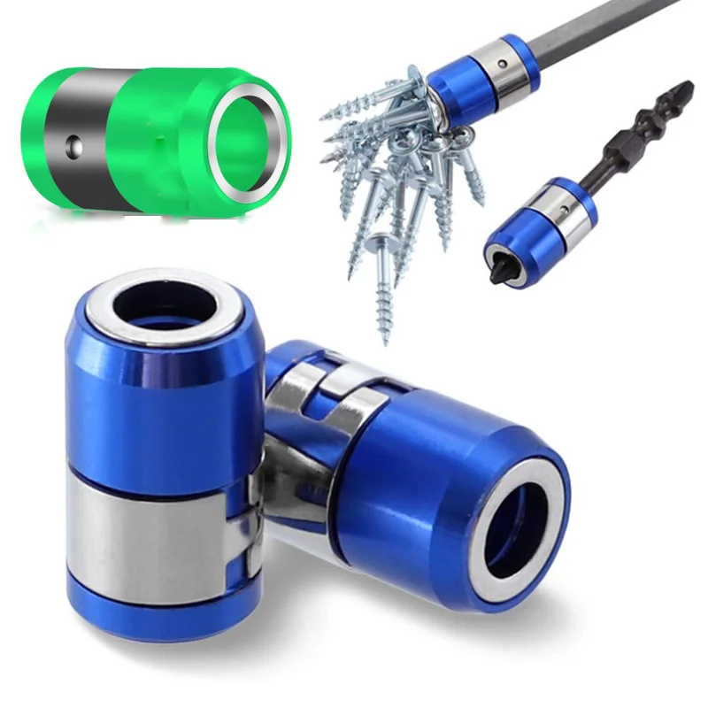 Batch head with magnetic ring 6.35mm strong tip magnetic ring Metal screwdriver head with magnetizing Ring General steel sleeve
Batch head with magnetic ring 6.35mm strong tip magnetic ring Metal screwdriver head with magnetizing Ring General steel sleeve