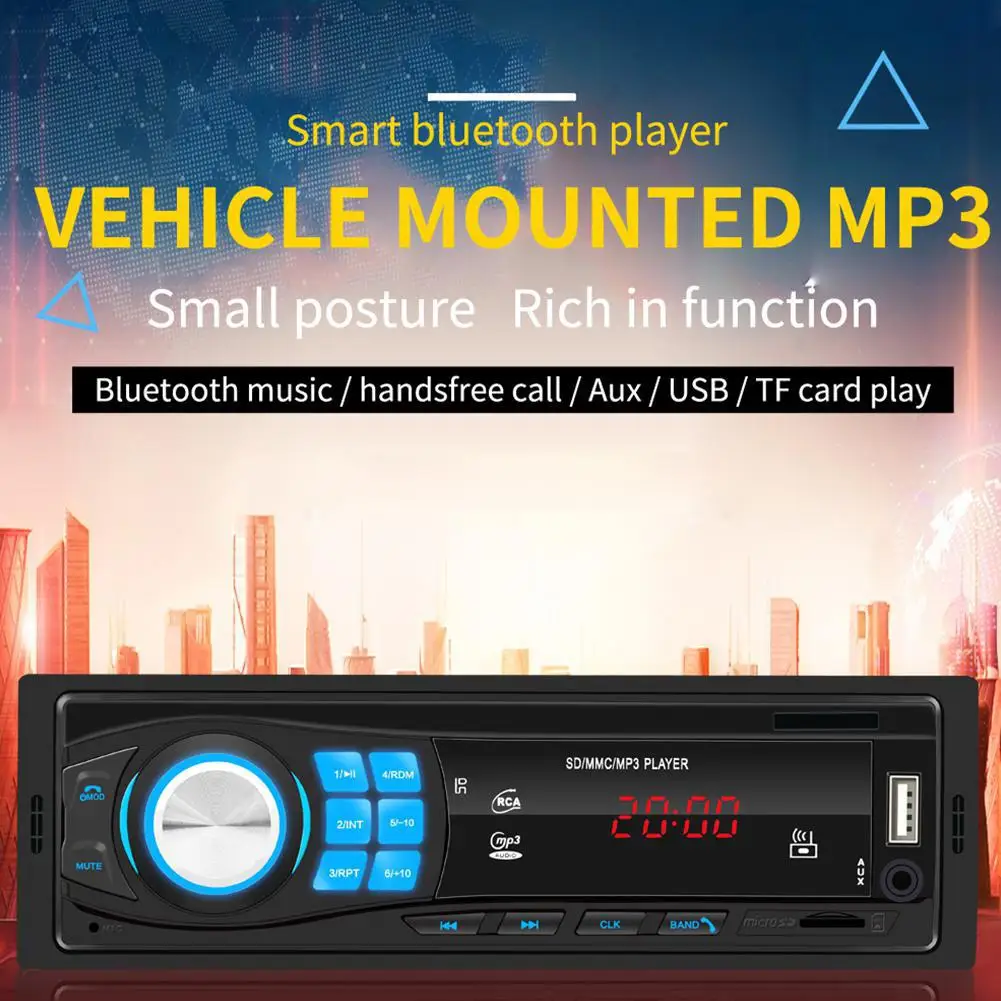 1DIN 12V Bluetooth Stereo Auto Radio Car Radio In-dash FM Aux Input Receiver SD USB MP3 SWM-8013 MMC WMA Car Audio Player
1DIN 12V Bluetooth Stereo Auto Radio Car Radio In-dash FM Aux Input Receiver SD USB MP3 SWM-8013 MMC WMA Car Audio Player