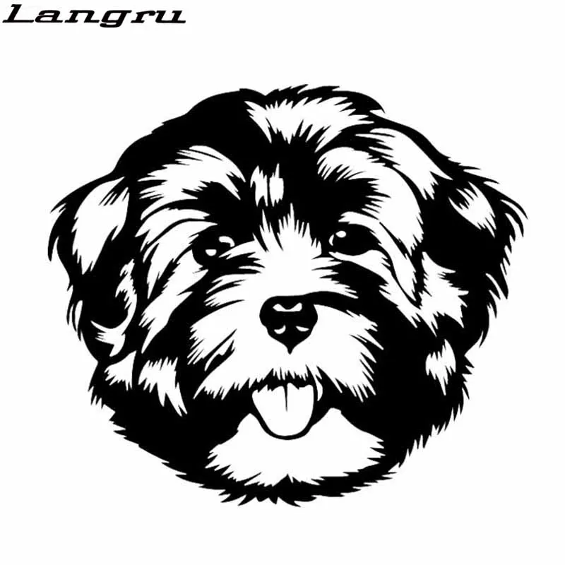 Langru 16.1*14.1CM Havanese Face Vinyl Decal Cute Animal Dog Breed Sticker Car Accessories Jdm
Langru 16.1*14.1CM Havanese Face Vinyl Decal Cute Animal Dog Breed Sticker Car Accessories Jdm