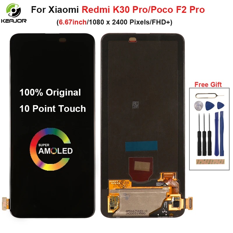 Original Amoled For Xiaomi Redmi K30 Pro LCD Display Touch Screen Replacement For Poco F2 Pro Display Redmi K30 Pro LCD Screen
Original Amoled For Xiaomi Redmi K30 Pro LCD Display Touch Screen Replacement For Poco F2 Pro Display Redmi K30 Pro LCD Screen