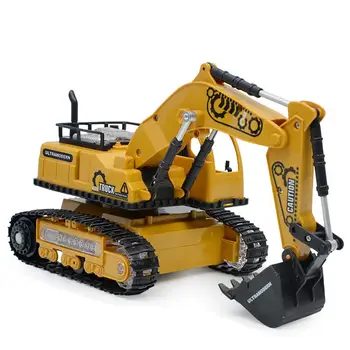 2.4G Remote Control Engineering Toy Car 4 Channels Rechargeable Wireless Remote Control Excavator With Light Toy Car
2.4G Remote Control Engineering Toy Car 4 Channels Rechargeable Wireless Remote Control Excavator With Light Toy Car
