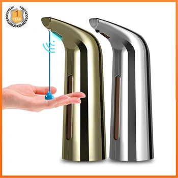 400ML Automatic Liquid Soap Dispenser Smart Sensor Touchless ABS Electroplated Sanitizer Dispenser for Kitchen Bathroom
400ML Automatic Liquid Soap Dispenser Smart Sensor Touchless ABS Electroplated Sanitizer Dispenser for Kitchen Bathroom