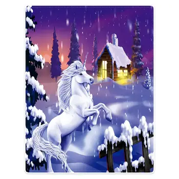 Hommomh 60 "X80" blanket polyester comfortable soft warm portable sofa blanket snow white dream fairy tale Unicorn
Hommomh 60 "X80" blanket polyester comfortable soft warm portable sofa blanket snow white dream fairy tale Unicorn