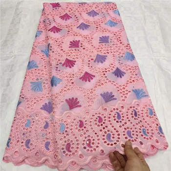 2019 pink Latest Swiss voile Lace Fabric 100% Cotton Embroidery High Quality African French Cotton Laces Fabrics 5 Yards/Lot 
2019 pink Latest Swiss voile Lace Fabric 100% Cotton Embroidery High Quality African French Cotton Laces Fabrics 5 Yards/Lot