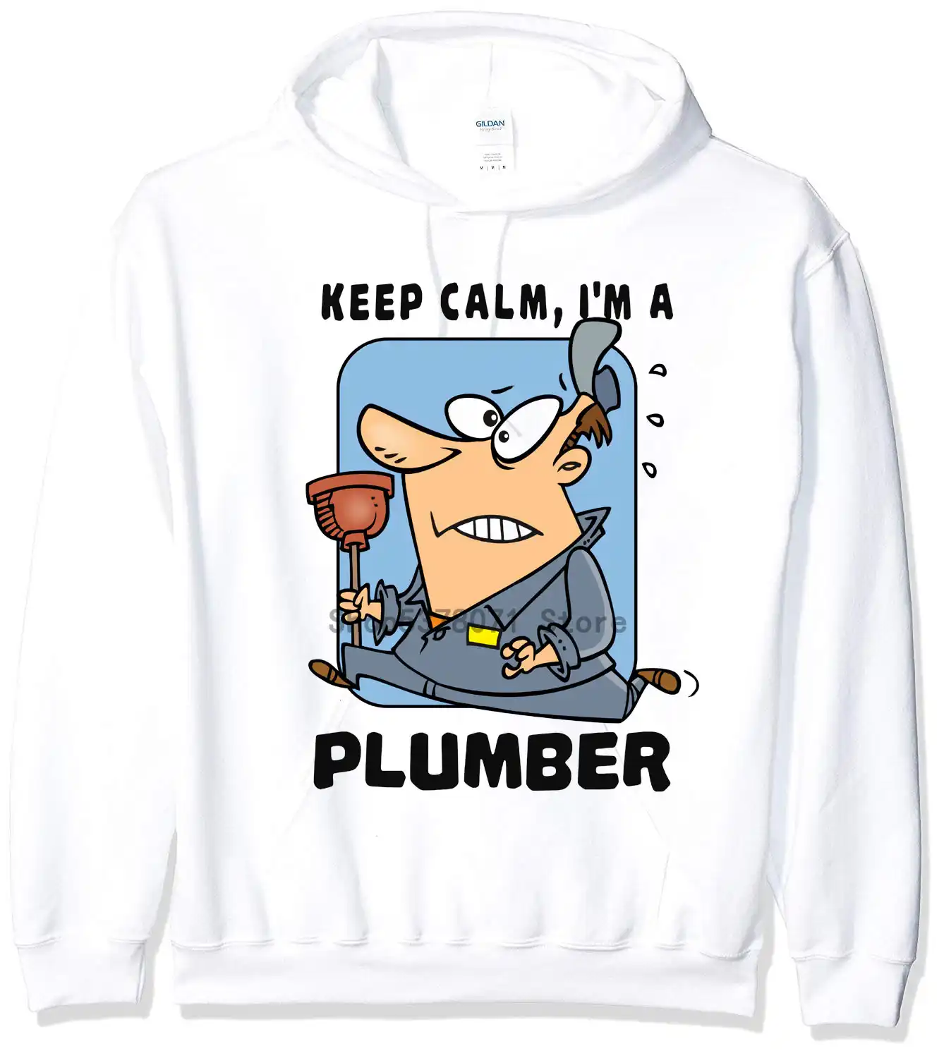 plumber plumbing t-hoodies sweaters slogan gifts presents