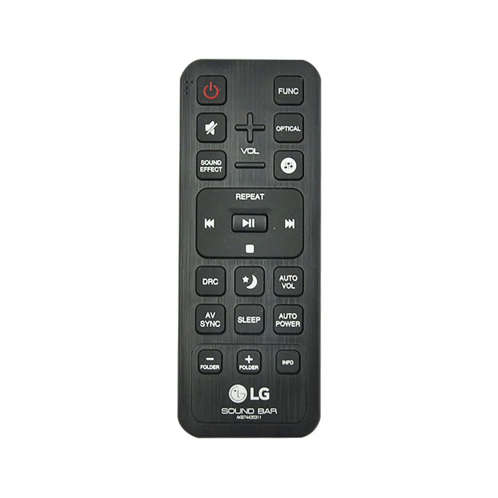 Original remote control AKB74435311 For LG LAS455H LAS550H SH5 SH5B SPH5-W Soundbar Audio Player Controller
Original remote control AKB74435311 For LG LAS455H LAS550H SH5 SH5B SPH5-W Soundbar Audio Player Controller