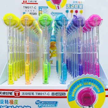 2X Simple Colorful Side Press Automatic Mechanical Pencil With Eraser Writing Drawing School Office Supply Student Stationery
2X Simple Colorful Side Press Automatic Mechanical Pencil With Eraser Writing Drawing School Office Supply Student Stationery