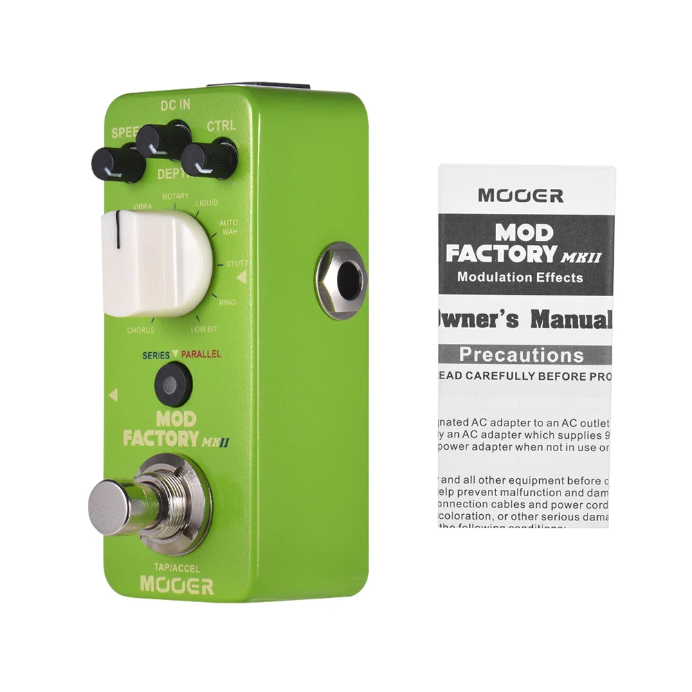 Hot New MOD FACTORY MKII Multi Modulation Effect Pedal 11 Modulation Effects Tap Tempo True Bypass Full Metal Shell
Hot New MOD FACTORY MKII Multi Modulation Effect Pedal 11 Modulation Effects Tap Tempo True Bypass Full Metal Shell