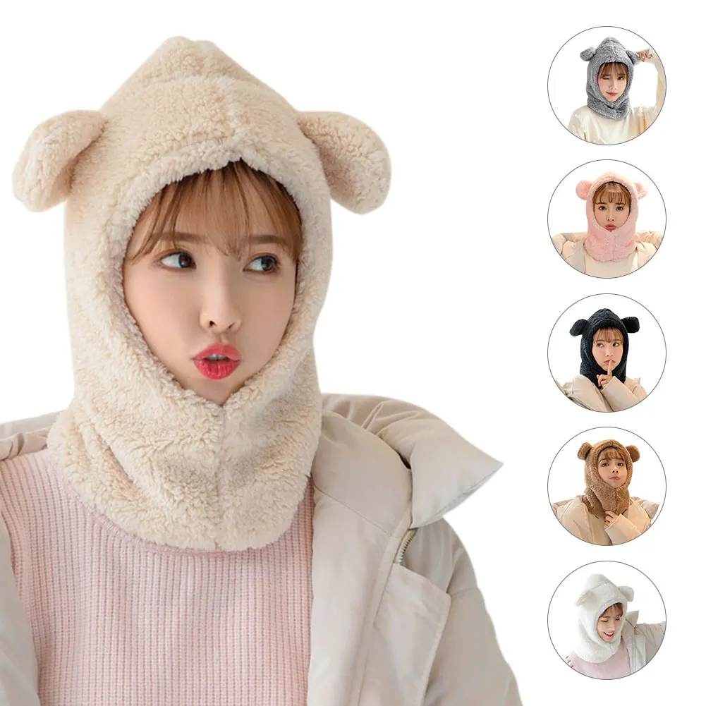 Winter Warm Earflap Hood Full-Cover Face Mask Fleece Scarf Hat forWomen Fashion Accessories Cute Balaclava Plus Thick Velvet
Winter Warm Earflap Hood Full-Cover Face Mask Fleece Scarf Hat forWomen Fashion Accessories Cute Balaclava Plus Thick Velvet