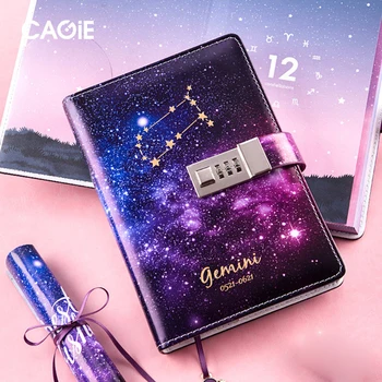 B6 Journal Diary Twelve Constellations Notebook with Lock Agenda Planner Organizer Notepad Kawaii Handbook Birthday Gift
B6 Journal Diary Twelve Constellations Notebook with Lock Agenda Planner Organizer Notepad Kawaii Handbook Birthday Gift