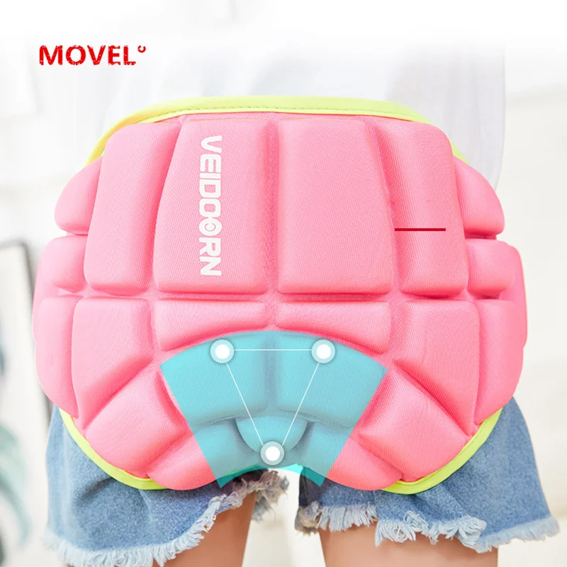 Children Hip Padded Outdoor Sports Skating Skiing Protector Snowboard Kids Impact Protection Roller Protective Pad Shorts X466B | Спорт и