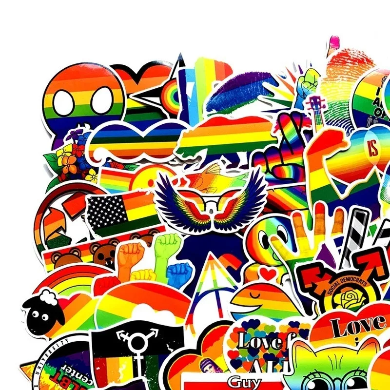 10/30/50 PCS Colorful Rainbow Cartoon Graffiti Waterproof Sticker Scooter Motorcycle Computer Decorative Toy Wholesale
10/30/50 PCS Colorful Rainbow Cartoon Graffiti Waterproof Sticker Scooter Motorcycle Computer Decorative Toy Wholesale