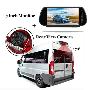 7 inch HD Rearview LED Monitor + Reversing Backup Rear View Camera w/ Brake Light For Fiat Ducato For Peugeot Boxer For Citroen
7 inch HD Rearview LED Monitor + Reversing Backup Rear View Camera w/ Brake Light For Fiat Ducato For Peugeot Boxer For Citroen