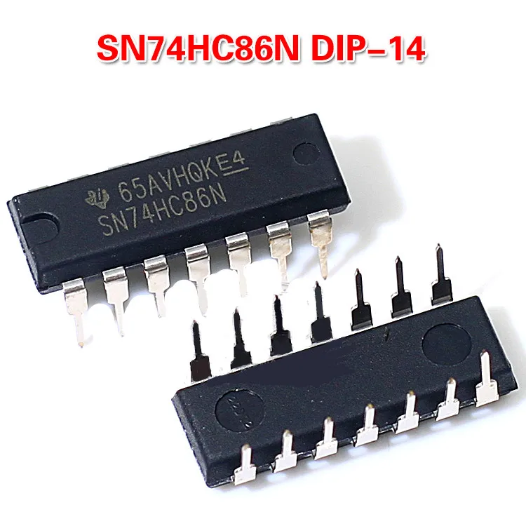 1 шт. абсолютно новый и оригинальный Sn74hc86n Dip 14 2 входа Четыре разных или дверной