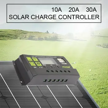 10A/20A/30A 12V 24V Auto Solar Charge Controller PWM With LCD Solar Cell Panel Regulator PV Home Solar ControllerSolar^^
10A/20A/30A 12V 24V Auto Solar Charge Controller PWM With LCD Solar Cell Panel Regulator PV Home Solar ControllerSolar^^