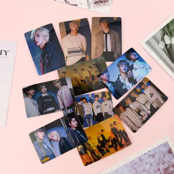 10Pcs/Set K-POP Stray Kids Sticky Lomo Cards New Fashion Crystal Card Stickers For Fans Collection Gift 
10Pcs/Set K-POP Stray Kids Sticky Lomo Cards New Fashion Crystal Card Stickers For Fans Collection Gift