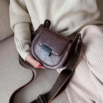 Vintage PU Leather Saddle Crossbody Bags for Women Small Shoulder Bag 2020 Summer Girls Shopping Retro Messenger Bags Sac A Main
Vintage PU Leather Saddle Crossbody Bags for Women Small Shoulder Bag 2020 Summer Girls Shopping Retro Messenger Bags Sac A Main