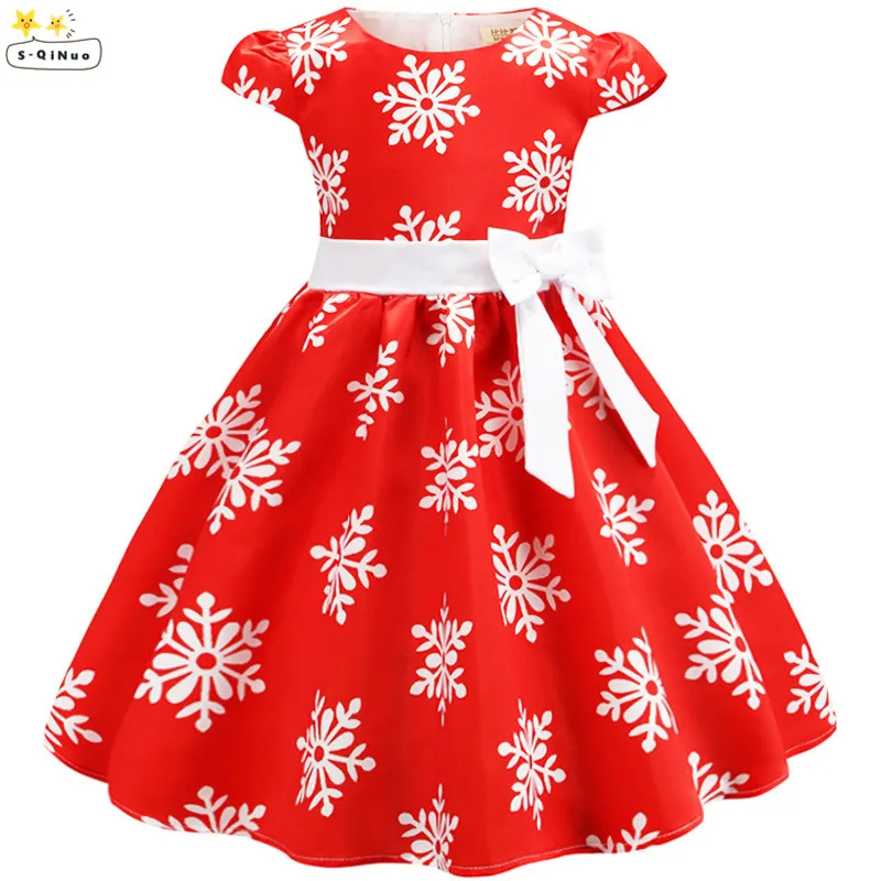 Christmas Dress Baby Girl Kids New Children's Wear Girls Dresses Snowflake Print Princess Bow Sleeveless Clothing 2 7 10 Years
Christmas Dress Baby Girl Kids New Children's Wear Girls Dresses Snowflake Print Princess Bow Sleeveless Clothing 2 7 10 Years