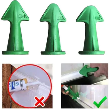 Eco-friendly Caulking Home Accessories Silicone Remover Nozzles Caulk Finisher Sealant Smooth Scraper Grout Tools Set
Eco-friendly Caulking Home Accessories Silicone Remover Nozzles Caulk Finisher Sealant Smooth Scraper Grout Tools Set
