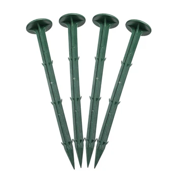uxcell 40pcs Plastic Garden Stakes Anchors Landscape Ground Nail 200mm 7.9-inch Length 34mm Large Cap Green 
uxcell 40pcs Plastic Garden Stakes Anchors Landscape Ground Nail 200mm 7.9-inch Length 34mm Large Cap Green