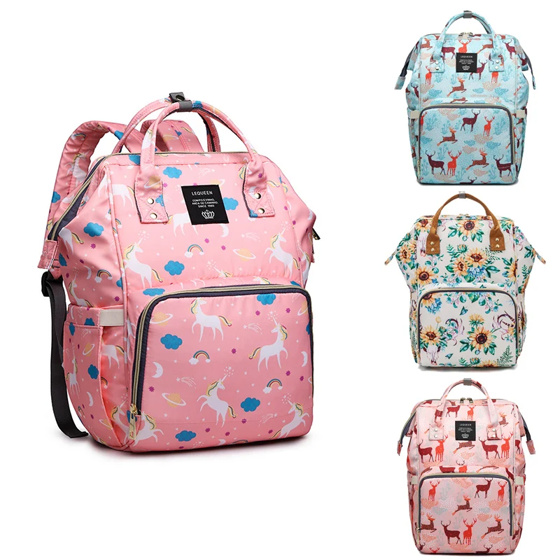 LEQUEEN Mummy Bag Unicorn Mom Diaper Bag Multi-Function Large Capacity Travel Baby Care Bag Feeding Bottle Backpack Stroller Bag
LEQUEEN Mummy Bag Unicorn Mom Diaper Bag Multi-Function Large Capacity Travel Baby Care Bag Feeding Bottle Backpack Stroller Bag