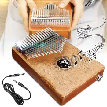 Beginners 17 Key EQ for Thumb Piano w/Tuner Hammer African Traditional Electric Pickup Keyboard Musical Portable w/Bag
Beginners 17 Key EQ for Thumb Piano w/Tuner Hammer African Traditional Electric Pickup Keyboard Musical Portable w/Bag