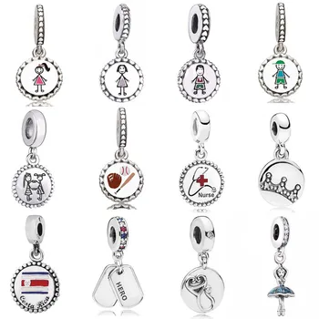 Girl Boy Mom & Dad Stick Figure Nurse Crown Stethoscope Costa Rica Pendant Charm Fit Bracelet 925 Sterling Silver Bead Jewelry
Girl Boy Mom & Dad Stick Figure Nurse Crown Stethoscope Costa Rica Pendant Charm Fit Bracelet 925 Sterling Silver Bead Jewelry