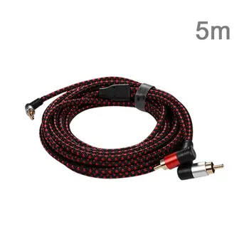 High Quality Preparation Double Elbow 3.5 One Point Two Audio Cable 3.5 Turn Double Lotus Computer Speaker Cable 2RCA 5m
High Quality Preparation Double Elbow 3.5 One Point Two Audio Cable 3.5 Turn Double Lotus Computer Speaker Cable 2RCA 5m