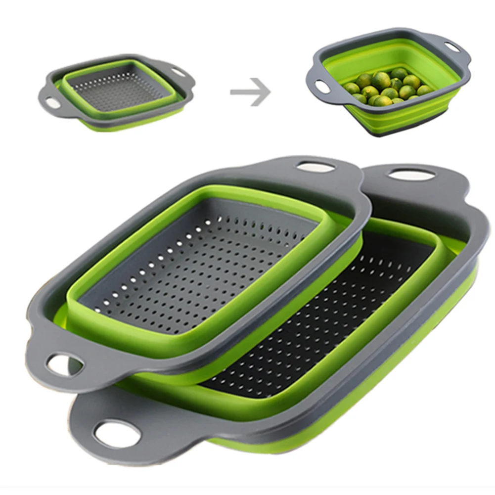 2pcs Set 25cm Foldable Strainer Basket Collapsible Colander Tool Square Shape Fruit Vegetable Washing Kitchen Accessories
2pcs Set 25cm Foldable Strainer Basket Collapsible Colander Tool Square Shape Fruit Vegetable Washing Kitchen Accessories