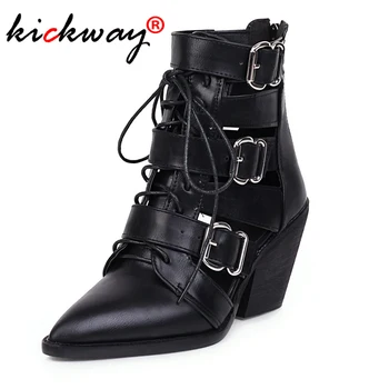 Women Boots Black Metal Rivets Ankle Boots for Women Pointed Toe Women Summer Shoes Brown Buckle Strap Motorcycle Boots 34-48
Women Boots Black Metal Rivets Ankle Boots for Women Pointed Toe Women Summer Shoes Brown Buckle Strap Motorcycle Boots 34-48