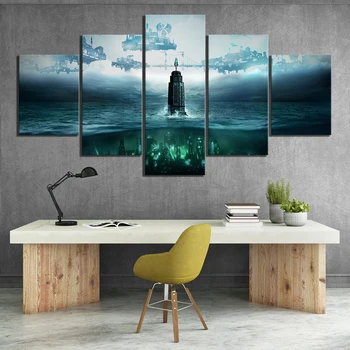 5 Piece HD Fantasy Art Steampunk Style Pictures BioShock The Collection Video Game Poster Canvas Paintings for Wall Decor
5 Piece HD Fantasy Art Steampunk Style Pictures BioShock The Collection Video Game Poster Canvas Paintings for Wall Decor