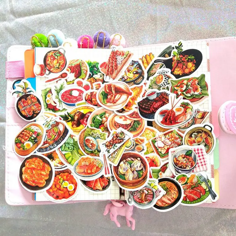 47Pcs/Set Cartoon Food Graffiti Sticker For Stickers Scrapbooking Refrigerator Kitchen Laptop Skateboard Notebook Stickers
47Pcs/Set Cartoon Food Graffiti Sticker For Stickers Scrapbooking Refrigerator Kitchen Laptop Skateboard Notebook Stickers