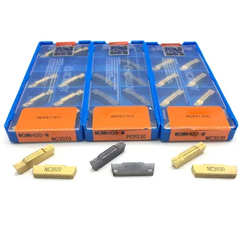 10pcs MGMN400 MGMN400-M 4.0mm carbide grooving knife turning inserts blade lathe cutter turning tool 
10pcs MGMN400 MGMN400-M 4.0mm carbide grooving knife turning inserts blade lathe cutter turning tool