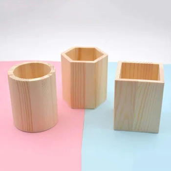 Home Office Stationery Supplies Office Organizer Desktop Wooden Pen Storage Box Pencil Pot Pen Holder Makeup Brush Container 
Home Office Stationery Supplies Office Organizer Desktop Wooden Pen Storage Box Pencil Pot Pen Holder Makeup Brush Container