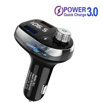 Fast Car Charger Bluetooth 5.0 Adapter MP3 Player Handsfree Car Kit FM Transmitter QC 3.0 Multiport Dual USB Charging Gadgets
Fast Car Charger Bluetooth 5.0 Adapter MP3 Player Handsfree Car Kit FM Transmitter QC 3.0 Multiport Dual USB Charging Gadgets