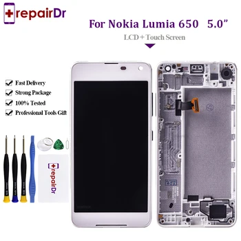 5PCS For Microsoft Nokia Lumia 650 LCD Display Touch Screen Digitizer Sensor Assembly With Frame Replacement For Nokia 650 LCD
5PCS For Microsoft Nokia Lumia 650 LCD Display Touch Screen Digitizer Sensor Assembly With Frame Replacement For Nokia 650 LCD