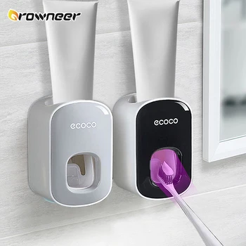 Automatic Toothpaste Squeezers ABS Wall Mount Toothbrush Holder Grey Black Detachable Flexible Threaded Quantitative Extrusion
Automatic Toothpaste Squeezers ABS Wall Mount Toothbrush Holder Grey Black Detachable Flexible Threaded Quantitative Extrusion