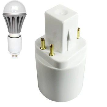 Professional Socket Adapter G24Q To E26/E27 Converter Durable Practical 4 Pin Home Travel Accessories Lamp Holder Plug Portable
Professional Socket Adapter G24Q To E26/E27 Converter Durable Practical 4 Pin Home Travel Accessories Lamp Holder Plug Portable