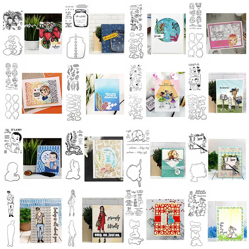 Strawberry Ballet Girls Rabbits Baby Boy Cutting Dies Matching Clear Stamp DIY Card Making Scrapbooking Stencil New 2020
Strawberry Ballet Girls Rabbits Baby Boy Cutting Dies Matching Clear Stamp DIY Card Making Scrapbooking Stencil New 2020