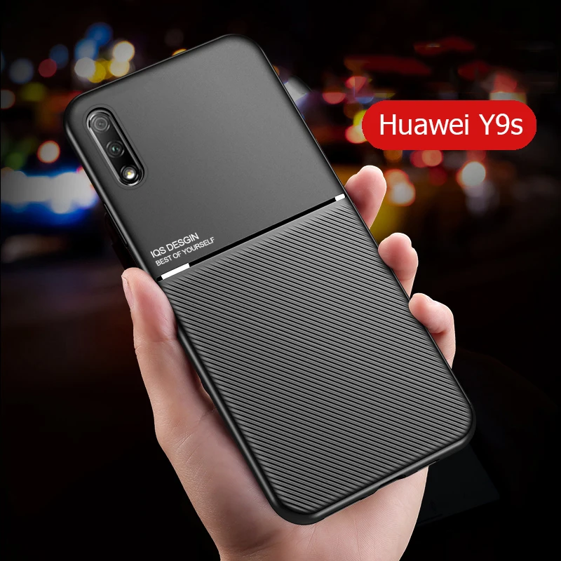 Чехол для Huawei Y9s силиконовый чехол противоударный Бампер P Smart Pro 2019 магнитный