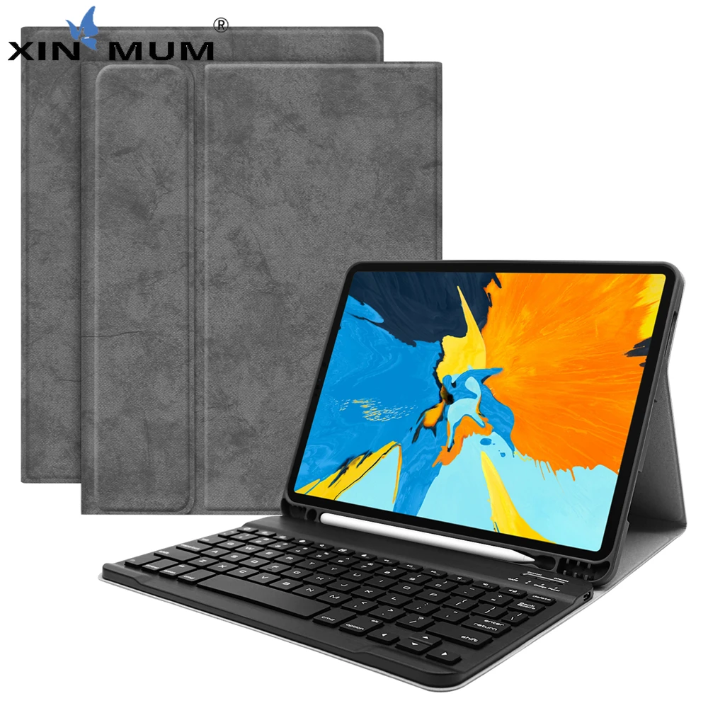 English Detachable Bluetooth Keyboard For iPad Pro 11 inch with Cloth Grain PU Leather Case Tablet Protective Case with Pen Slot
English Detachable Bluetooth Keyboard For iPad Pro 11 inch with Cloth Grain PU Leather Case Tablet Protective Case with Pen Slot