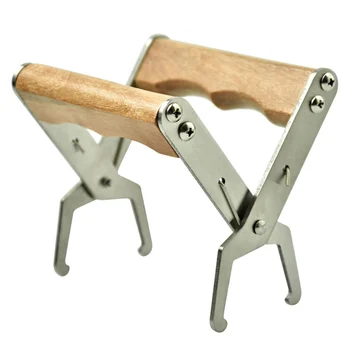 Wooden Handle Stainless Steel Beehive Frame Grip Holder Lift Gripper Tool Beekeeping Supplies
Wooden Handle Stainless Steel Beehive Frame Grip Holder Lift Gripper Tool Beekeeping Supplies