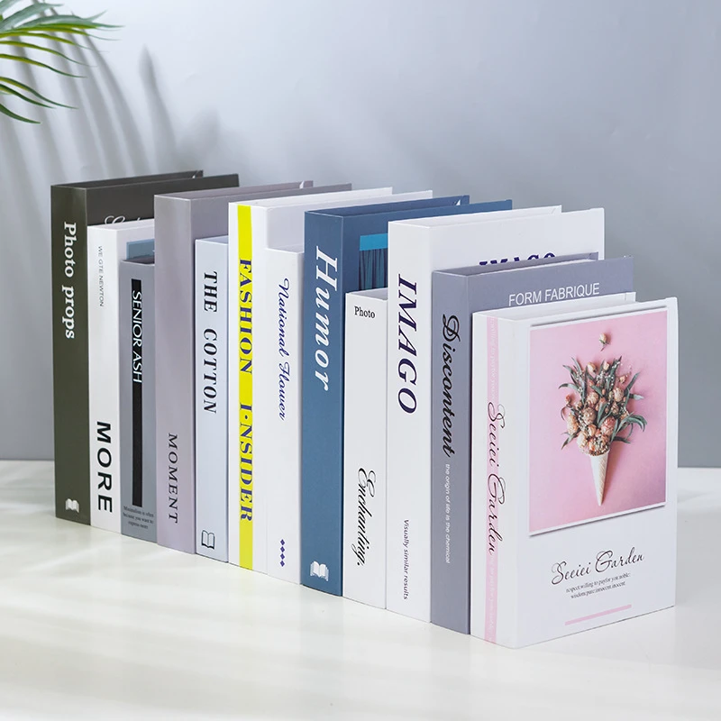 Nordic Modern False Book Prop Simulation Book Bedroom Wine Cabinet Bookshelf Ornaments Crafts Store Bookcase Decoration Display
Nordic Modern False Book Prop Simulation Book Bedroom Wine Cabinet Bookshelf Ornaments Crafts Store Bookcase Decoration Display