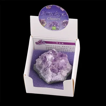 Hot Sale Natural Crystal Original Stone Amethyst Cluster DIY Jewelry Ore Creative Gifts Crafts Decoration Collection Souvenir
Hot Sale Natural Crystal Original Stone Amethyst Cluster DIY Jewelry Ore Creative Gifts Crafts Decoration Collection Souvenir