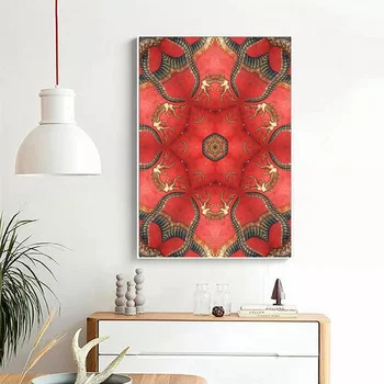Abstract Mandala Poster Canvas Print Home Decor No Frame
Abstract Mandala Poster Canvas Print Home Decor No Frame