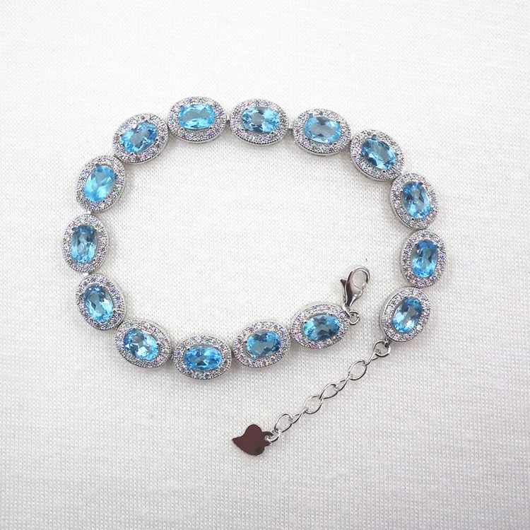 Topaz sky blue flat chain +s925 bracelet 16cm +4cm FPPJ wholesale beads nature amazing gemstone
Topaz sky blue flat chain +s925 bracelet 16cm +4cm FPPJ wholesale beads nature amazing gemstone